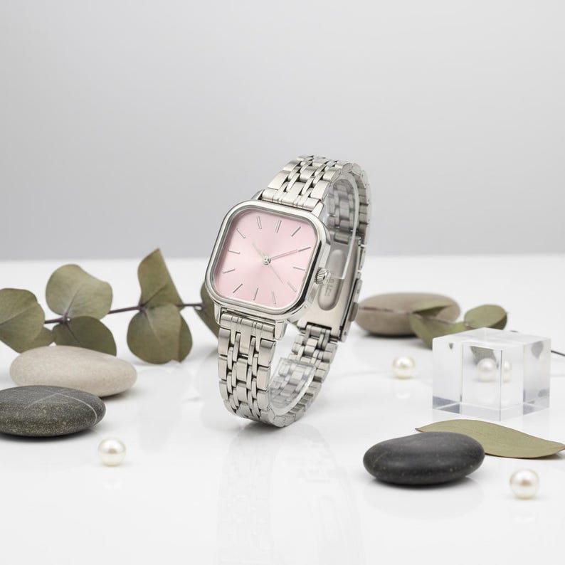 Luxury Women’s Watch – Gold & Silver Stainless Steel Quartz Bracelet, Elegant Birthday Gift